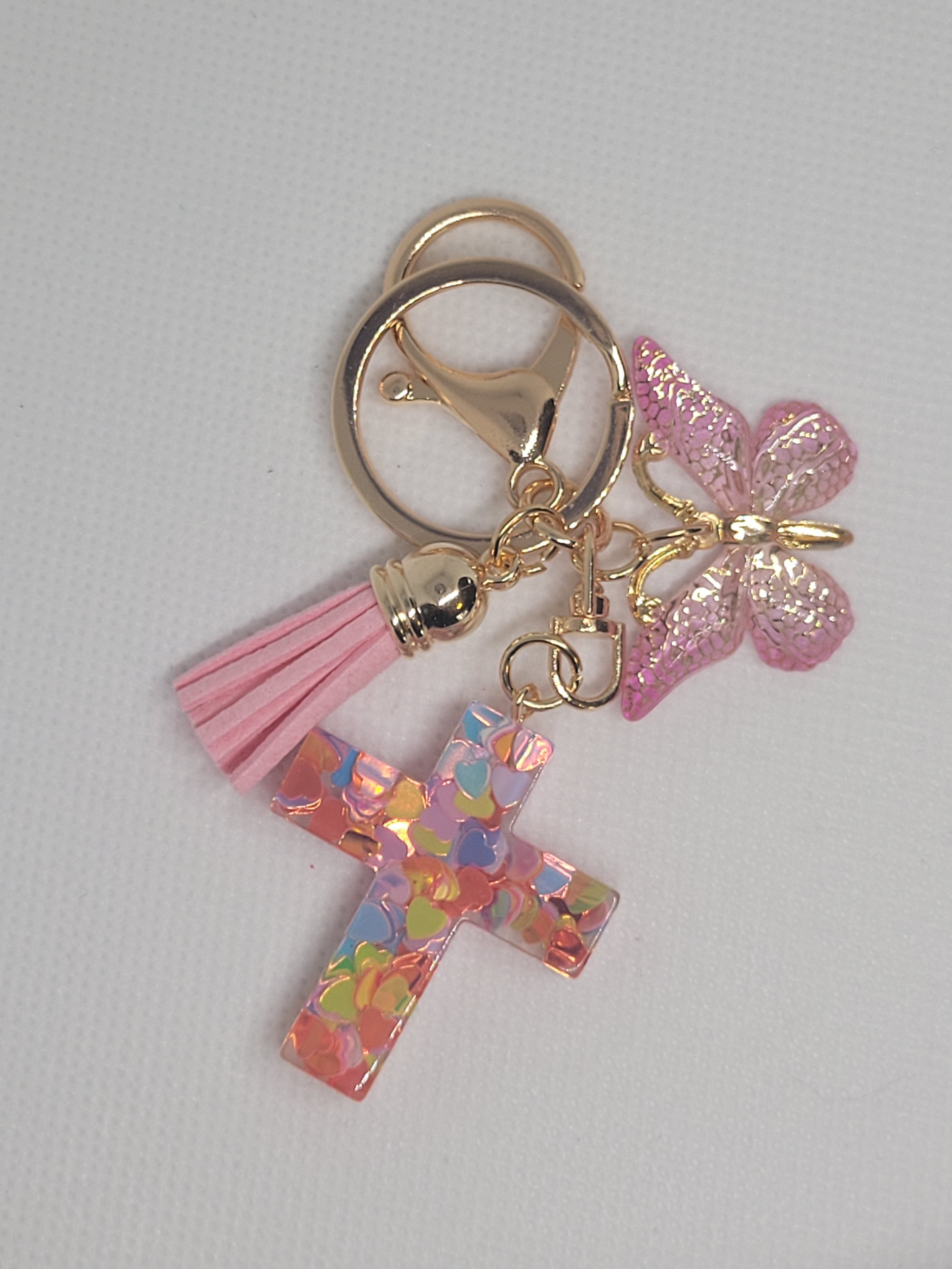 Cross keychain