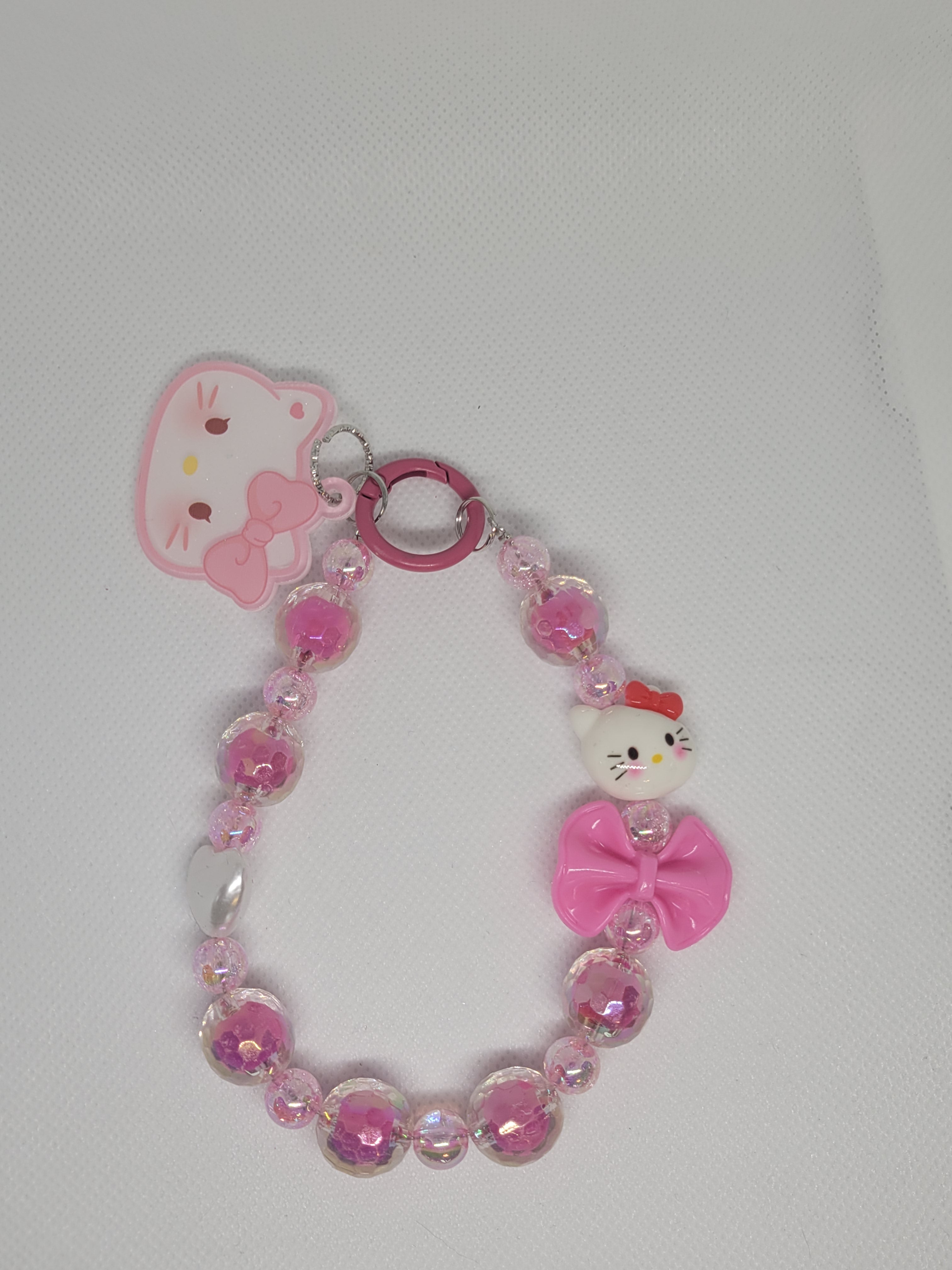 Beaded phone or bag charm