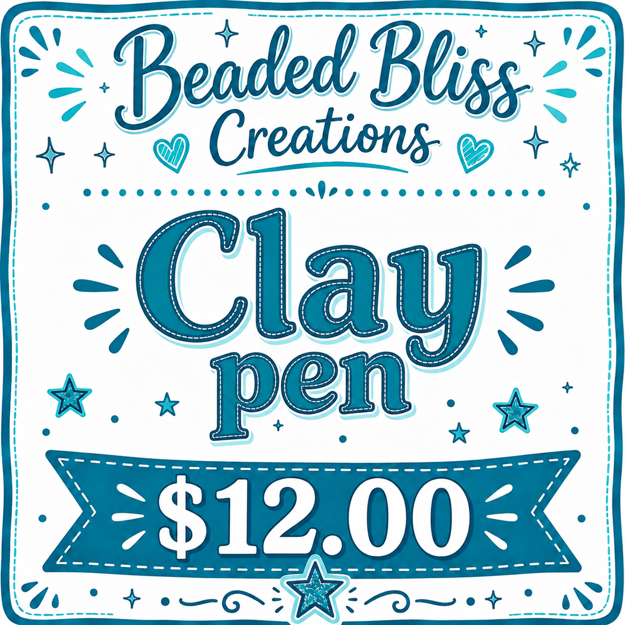 Clay pen when purchased from tiktok live